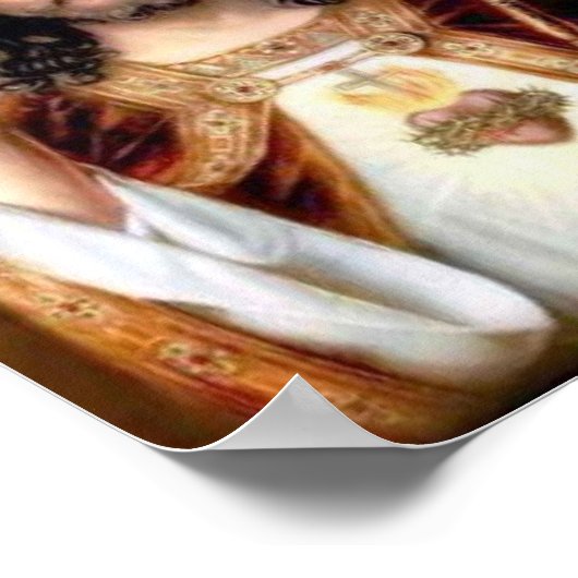Christus de koning poster (Hoek)