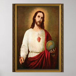 Christus de koning poster