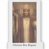 Christus de koning sticker (Voorkant)