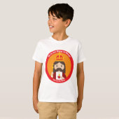 Christus de koning t-shirt (Voorkant volledig)