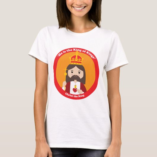 Christus de koning t-shirt (Voorkant)