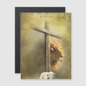 Christus de leeuw, het lam van God (Voorkant / Achterkant)