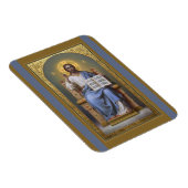 Christus De leraar/alle krachtige paaskaart Magneet (Rechterzijde)