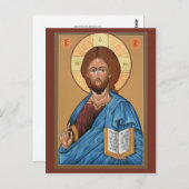 Christus de Light Giver Prayer Card Briefkaart (Voorkant / Achterkant)