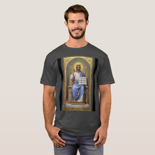 Christus de Meester / Almachtige T-shirt (Voorkant volledig)