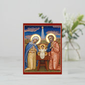 Christus de Nieuwe Dageraad Folie Feestdagen Briefkaart (Staand Voorkant)