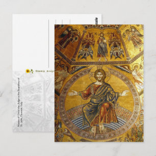 Christus de Rechter, Florence, Italië -  Briefkaart