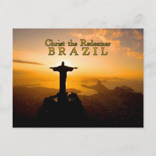 Christus de Redeemer Brazilië Briefkaart