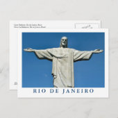 "Christus de Redeemer" briefkaart (Voorkant / Achterkant)