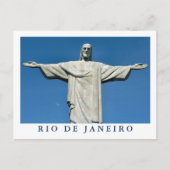 "Christus de Redeemer" briefkaart (Voorkant)