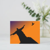 Christus de Redeemer Briefkaart (Staand voorkant)