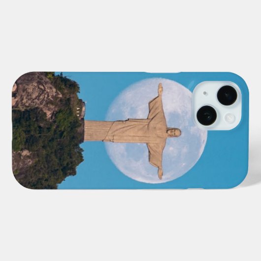 Christus de Redeemer Case-Mate iPhone Case (Achterkant (horizontaal))
