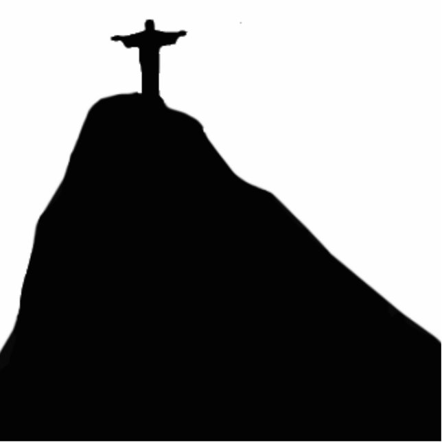Christus de Redeemer - Corcovado - RJ Staand Fotobeeldje (Voorkant)