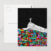 Christus de Redeemer Favela Briefkaart (Voorkant / Achterkant)