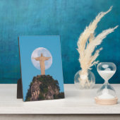 Christus de Redeemer Fotoplaat (Zijkant)