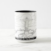 Christus de Redeemer Mok (transparant) (Midden)