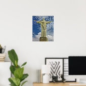 Christus de Redeemer Rio Poster (Thuiskantoor)