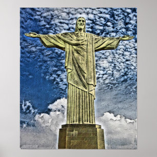 Christus de Redeemer Rio Poster