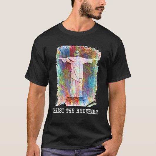 Christus De Redeemer T-shirt (Voorkant)