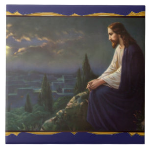 Christus De Redeemer Tegeltje