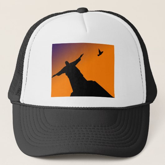 Christus de Redeemer Trucker Pet (Voorkant)