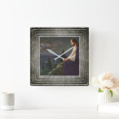 Christus De Redeemer Vierkante Klok (Huis)