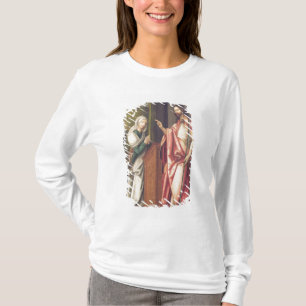 Christus de Redeemer zeggende een vrouw (paneel) T-shirt
