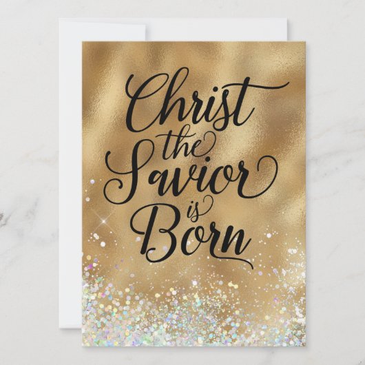 Christus de Savior is Christelijk kerstfeest gebor (Voorkant)