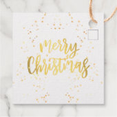 Christus De Savior is Christelijk Nativiteitsgoud  Bedankjes Labels (Achterkant)