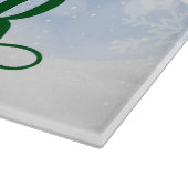 Christus de Savior is geboren in het snijvlak Snijplank (Hoek)