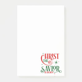Christus de Savior is geboren Post-it® Notes