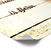 Christus de Savior is geboren Poster (Hoek)