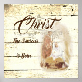Christus de Savior is geboren Poster (Voorkant)