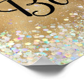 Christus de Savior is met Kerstmis geboren Poster (Hoek)