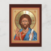 Christus de Savior Prayer-kaart Briefkaart (Voorkant)