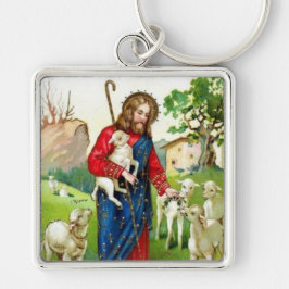 Christus De Shepherd Sleutelhanger