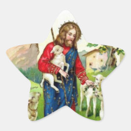 Christus De Shepherd Ster Sticker