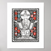 Christus de sinus 8 x 10 inch afdrukken poster (Voorkant)