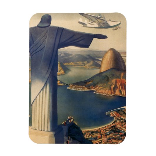 Christus de Verlosser-beeld, Rio De Janeiro, Brazi Magneet (Verticaal)