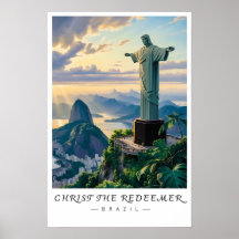 Christus de Verlosser Brazilië Muurkunst, Rio Stad