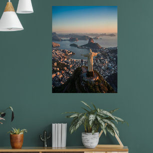 Christus de Verlosser - De Behoeder van Rio Poster