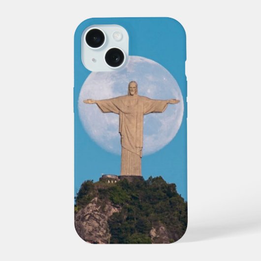 Christus de Verlosser iPhone 15 Case (Achterkant)