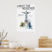 Christus de Verlosser Poster Rio de Janeiro Brazi (Keuken)
