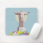 Christus de Verlosser Reisposter Favela Muismat (Met muis)