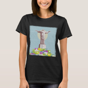 Christus de Verlosser Reisposter Favela T-shirt