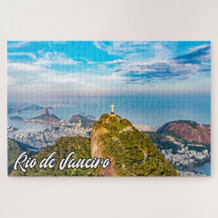 Christus de Verlosser, Rio de Janeiro, Brazilië Legpuzzel