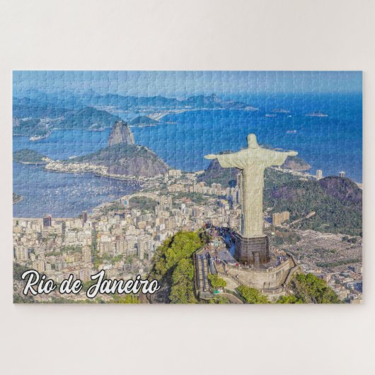 Christus de Verlosser, Rio de Janeiro Legpuzzel (Horizontaal)