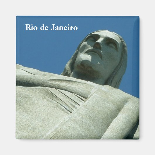 "Christus de Verlosser, Rio de Janeiro" magneet (Voorkant)