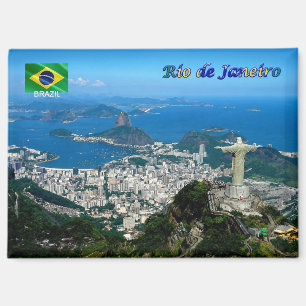Christus de Verlosser Rio de Janeiro Souvenir, Magneet