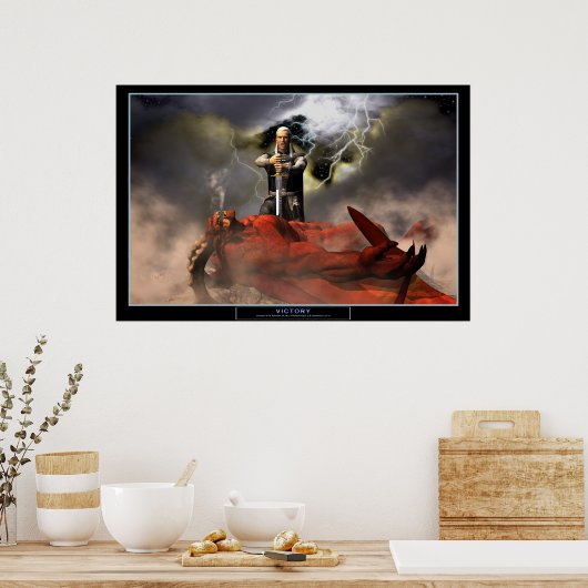 Christus de Victor Poster (Keuken)